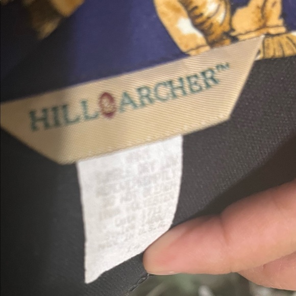 Hill & Archer Mixed Colours Blouse Size:14 SKU:HillA - Picture 6 of 6